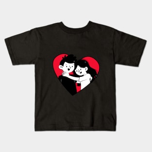 Valentines Day Special Collection 14 Feb Kids T-Shirt